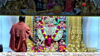 Aarti Darshan Salangpur Date 28 03 2024 [upl. by Nnylear763]