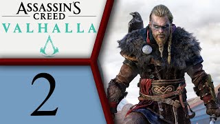 Assassins Creed Valhalla playthrough pt2  OpenWorld Confusion and Some Bad First Impressions [upl. by Yknarf814]