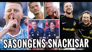 Sportbladet allsvenskan Säsongens snackisar  Seriens dödsstöt  Tar över Dif  Gais kommande ras [upl. by Akirre690]