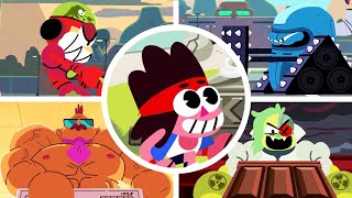 OK KO Lets Play Heroes  All Bosses  Ending [upl. by Lyrad]