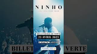 Ninho en concert le 23 avril 2025 jefe Airlines tour ninho decathlon arena musiquelives [upl. by Fasano468]