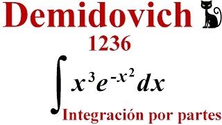 Método de integración por partes y método de los coeficientes indeterminados Demidovich 1236 [upl. by Minton]