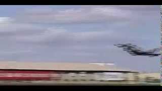 RIAT 2005 Eurofighter Near Miss  Miscalculation [upl. by Naima]