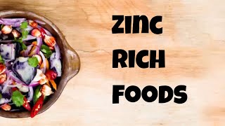 What foods have Zinc Curing Zinc Defiency [upl. by Nazario]