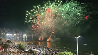 RÃ©veillon Guarapari 2022 na Praia do Morro Lindo demais Feliz 2022 15 minutos de fogos [upl. by Suivart121]