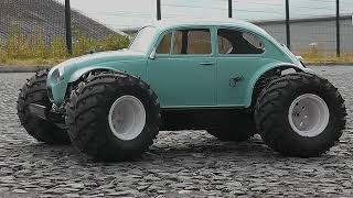 Tamiya Blitzer Beetle amp Monster Spike [upl. by Hank]