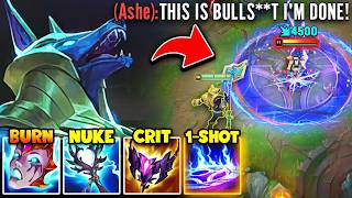 So I think AP Nasus might be a little broken right now PRESS E  100 ONE SHOT [upl. by Atnuahc982]