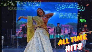 Garba Queen  Aishwarya Majmudar  Sydney 2024 [upl. by Heshum]