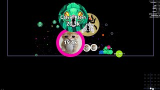 MULTIBOX TAKEOVER VS RANDOMS  DELTA AGARIO [upl. by Attelrahc]