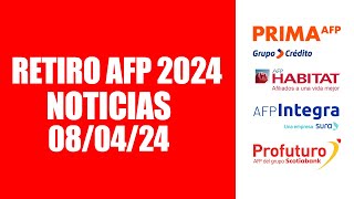 RETIRO DE AFP 2024  tenemos novedades hermanos afiliados 4 UIT S20600 Comunicado importante [upl. by Nerraj]