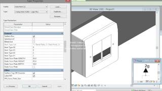 Revit Combind Data and Audio Outlet [upl. by Hafeetal]