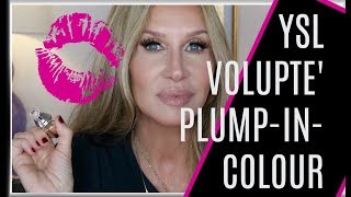 YSL VOLUPTE PLUMPINCOLOUR 💋 TRY ON 💋 [upl. by Treharne]