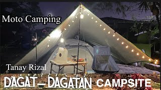 SOLO CAMPING DagatDagatan Campsite Tanay Rizal [upl. by Teragramyram720]