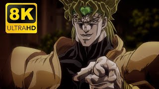 Jotaro vs Dio in 8K UHD JoJos Bizarre Adventure Japanese [upl. by Corsiglia773]