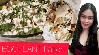 Eggplant Fatteh – Fattet Batenjan فتة باذنجانMARS GAMBOA [upl. by Daryle709]