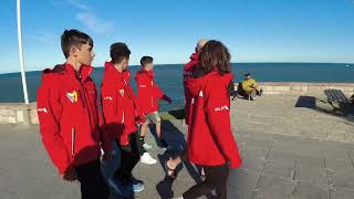 Travel and Training  Malta National Team  Optimist World Champs Mar Del Plata  Argentina 2024 [upl. by Netsriik986]