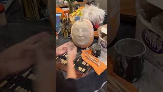 Pumpkin Sculpt  Paint 2024 by Jessica Birrell Part 1 pumpkin pumpkincarving sculpture painting [upl. by Chessa]