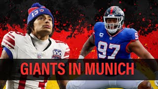 🇩🇪 🥨 Giants vs Panthers in Munich Jalin Hyatts Time to Shine [upl. by Schreib544]