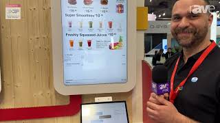 ISE 2024 Sodaclick Demos Automated QSR Ordering Solution with Conversational AI at the Google Booth [upl. by Minni]