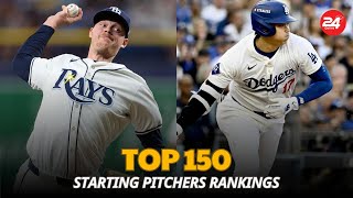 2025 Fantasy Baseball Top 150 Starting Pitchers Rankings [upl. by Ettenna]