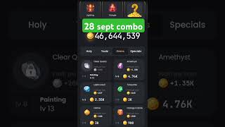 Zen Coin Daily Combo 28 september 2024  Today Zen Coin Daily Combo Card  Zen Coin 28 sept [upl. by Leerzej]