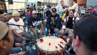 Yootay Singers at Honoring the Veterans Powwow 2024 [upl. by Ynaittirb]