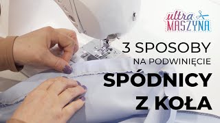 3 sposoby na podwinięcie spódnicy z koła [upl. by Jacobson]