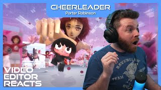 Video Editor Reacts to Porter Robinson  Cheerleader [upl. by Semajwerdna]