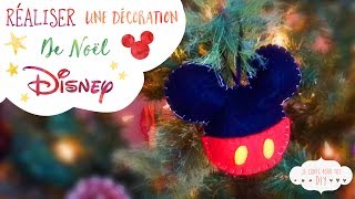 DÉCORATION DISNEY MICKEY NOËL  DIY [upl. by Aicenat338]