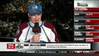 2013 NHL Entry draft Top 3 picks Nathan MacKinnon Aleksander Barkov Jonanthan Drouin NHL Hockey [upl. by Peppie]