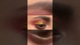 Green Eye Makeup Tutorial  green cut crease eyeshadow tutorial  mehndi eye makeup  mehndi eyelook [upl. by Ahtekal511]