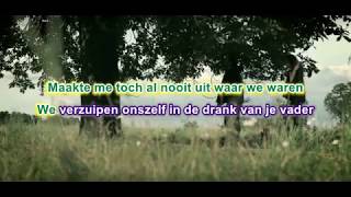 Karaoke  Zoutelande  Blof with Lyrics [upl. by Yolanthe62]