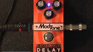 Modtone Vintage Analog Delay Pedal  Park YoungchanZujark [upl. by Tnerual]