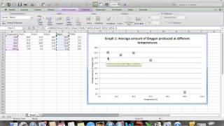 Graph and Error bars using Excel [upl. by Sheelah]