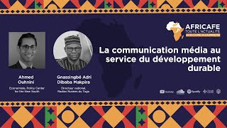 Africafé La communication médiatique au service du développement durable [upl. by Hephzipa54]