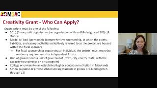 How to Apply Creativity Grants for Nonprofit Organizations [upl. by Inalaehak631]