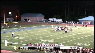 Holy Innocents 21 Clay Pfohl 23 yd FG [upl. by Aillicsirp]