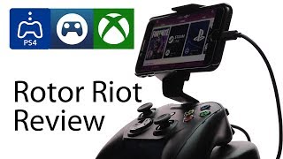 Rotor Riot Controller Review iPhone Steamlink Playstation 4 Remote Play amp Xbox xCloud [upl. by Melany]