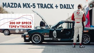 Mazda MX5  200 HP NA  Quick guide amp specs [upl. by Fretwell652]