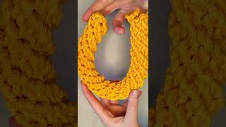 NonStretchy Crochet Strap handlesforcrochetbags crochetbaghandles crochetstrappattern crochet [upl. by Anawt]