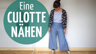 DIY  Culotte selber nähen  Schnittmuster erstellen [upl. by Erfert]