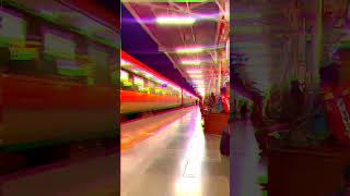 short VandeBharat express arriving train 12621 youtube [upl. by Fidellia854]