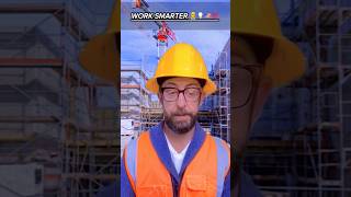 Part 74  work smarter 👷💡💯 workers construction work smart job viralvideo shorts [upl. by Shoshanna]