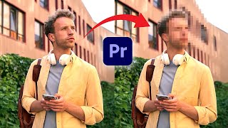 How To BLUR MOVING FACES AND OBJECTS In Premiere Pro [upl. by Aiseneg745]