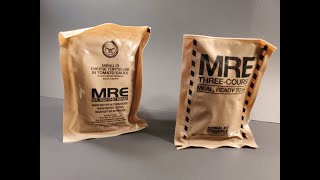 2024 US MRE Cheese Tortellini Review Meal Ready to Eat Taste Testing Comparison to Meal Kit Supply [upl. by Wattenberg213]