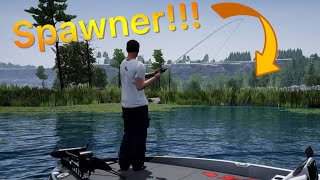 Glitched Fishing Spots spawnersFishing Sim World Pro Tour [upl. by Lahsiv]