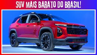 Nova Chevrolet Equinox 2025  VAI ACABAR COM O JEEP COMPASS [upl. by Ursas671]