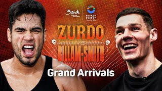 RIYADH SEASON LATINO NIGHT  GILBERTO ZURDO RAMIREZ VS CHRIS BILLAMSMITH GRAND ARRIVALS LIVE [upl. by Ackerman]