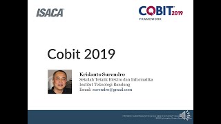 Cobit 2019 Modul 1 Introduction  Framework amp Methodology [upl. by Nido436]