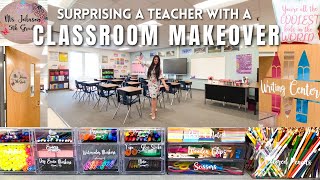 DIY CLASSROOM MAKEOVER  Ultimate Organizing  DIY Decorating Ideas on A BUDGET [upl. by Naujahs]